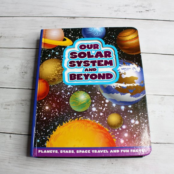 Children's Large Hardcover Board Book Our Solar System and Beyond - Picture 2 of 3